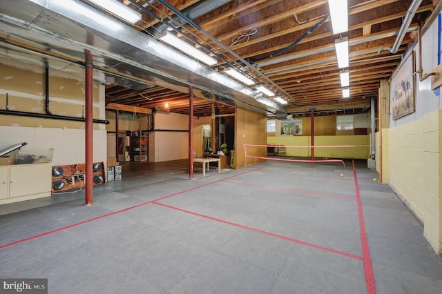 5 Pierce Rd, East Windsor, NJ 08520 - view of unfinished basement