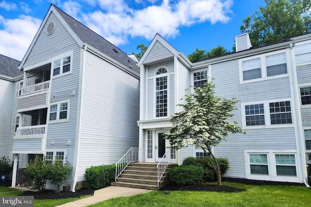 8385 Montgomery Run Rd Unit G, Ellicott City, MD 21043 - townhome / multi-family property with a chimney