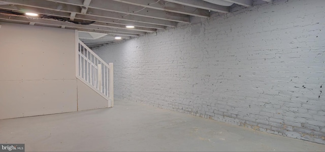 5E 27th St, Baltimore, MD 21218 - unfinished basement featuring stairway