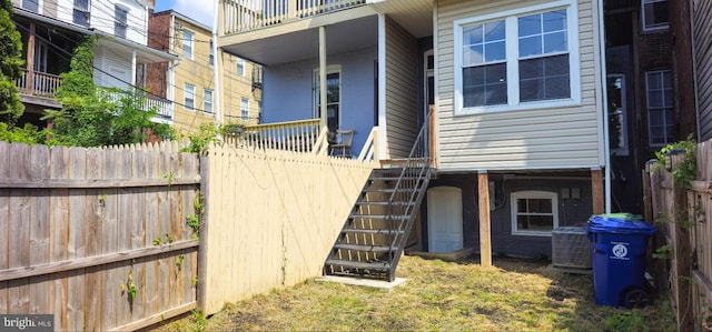 5E 27th St, Baltimore, MD 21218 - entrance to property with cooling unit