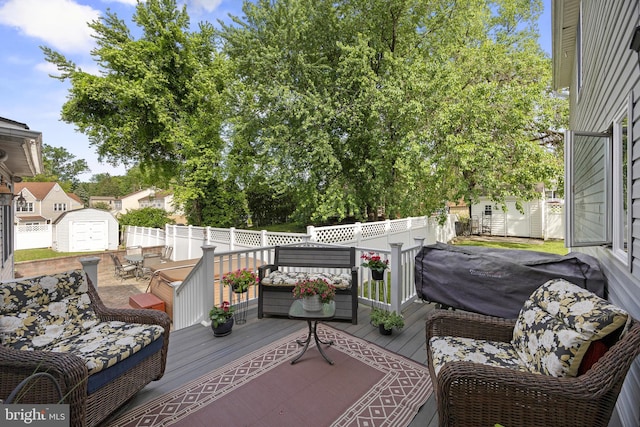 109 Johnson Ave, Oaklyn, NJ 08107 - deck featuring a fenced backyard