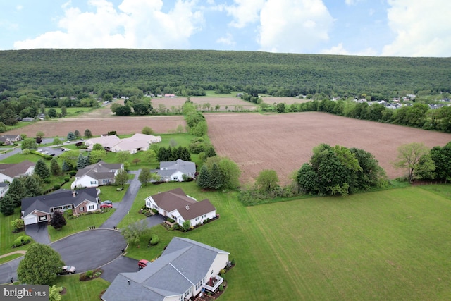 128 Penns Ct, Centre Hall, PA 16828 - aerial perspective of suburban area with a heavily wooded area