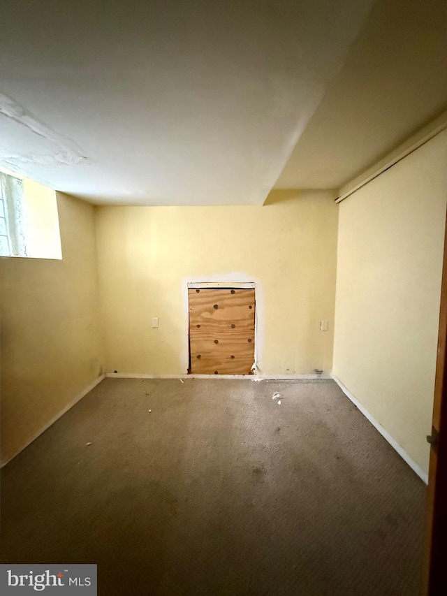 6412 N Sydenham St, Philadelphia, PA 19126 - basement with carpet flooring and baseboards