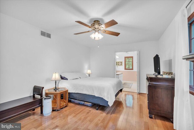 20 Laurel Dr, Tabernacle, NJ 08088 - bedroom with light wood-style floors and ensuite bath