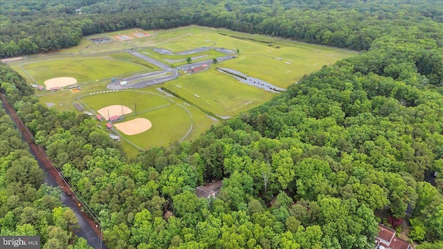20 Laurel Dr, Tabernacle, NJ 08088 - aerial overview of property's location featuring a forest