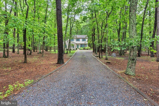 20 Laurel Dr, Tabernacle, NJ 08088 - view of front of house with driveway