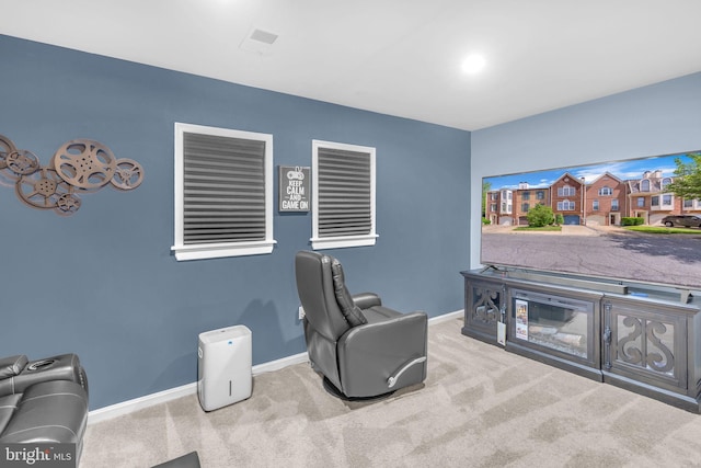 6 Victoria Sq, Frederick, MD 21702 - sitting room with baseboards and carpet flooring