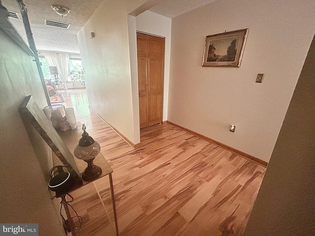 415 Rolly Rd, Mount Jackson, VA 22842 - corridor with light wood-style floors and baseboards