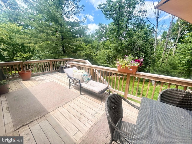 415 Rolly Rd, Mount Jackson, VA 22842 - view of deck