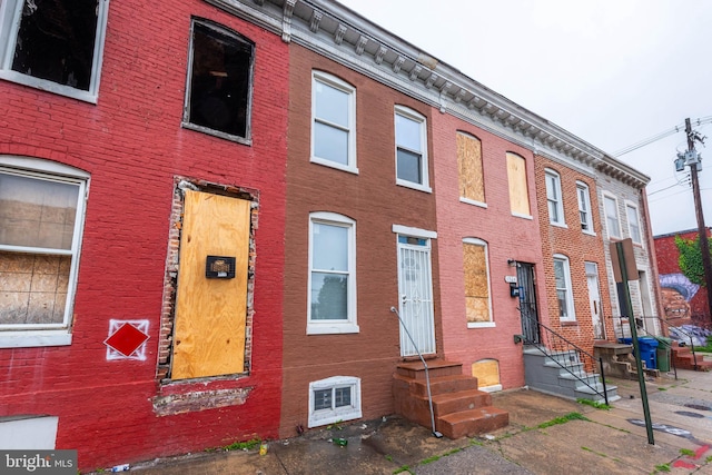 1926 Wilhelm St, Baltimore, MD 21223 - view of property with entry steps