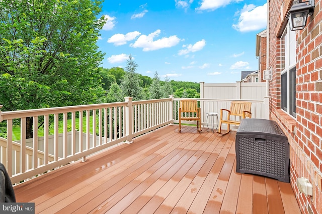 14039 Fox Hill Rd, Sparks, MD 21152 - view of wooden deck