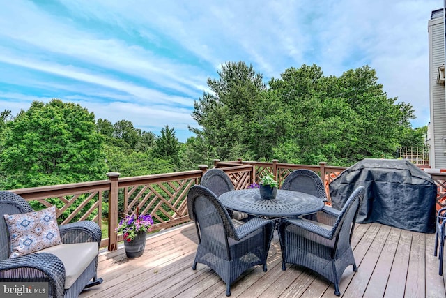 11920 Mays Chapel Rd, Lutherville Timonium, MD 21093 - deck featuring outdoor dining area