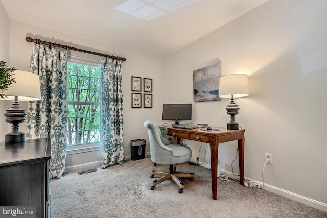 11920 Mays Chapel Rd, Lutherville Timonium, MD 21093 - carpeted office with plenty of natural light and baseboards