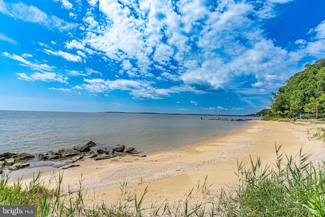 11621 Deadwood Dr, Lusby, MD 20657 - water view with local beach