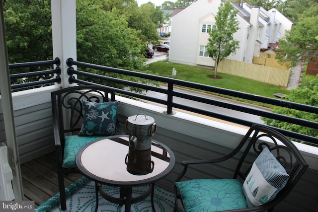 600 Moonglow Rd Unit 302, Odenton, MD 21113 - view of balcony