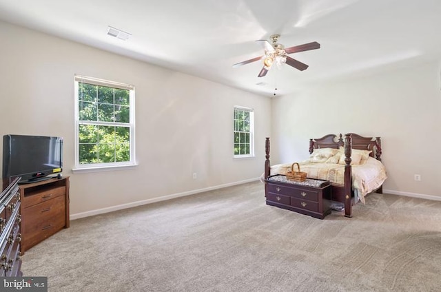 8 Rivers Edge Ter, Indian Head, MD 20640 - bedroom with multiple windows, baseboards, and light carpet