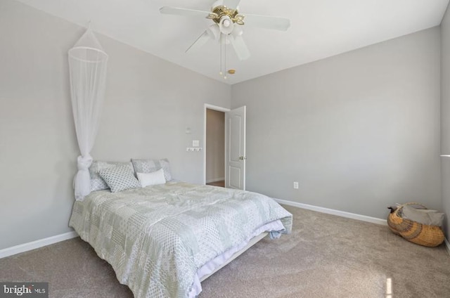 8 Rivers Edge Ter, Indian Head, MD 20640 - bedroom featuring carpet floors, baseboards, and a ceiling fan