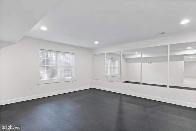 14603 Turner Wootton Pkwy, Upper Marlboro, MD 20774 - spare room with recessed lighting, baseboards, and plenty of natural light