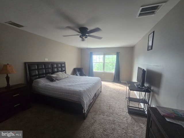 355 Leonard Ave, Hamilton, NJ 08619 - carpeted bedroom featuring ceiling fan
