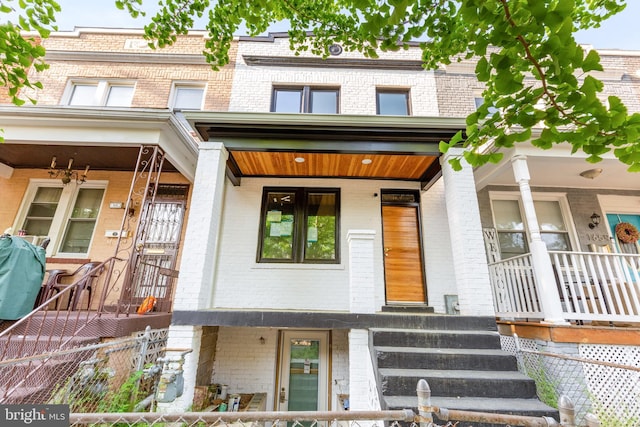 1661 Rosedale St NE, Washington, DC 20002 - multi unit property featuring brick siding and covered porch