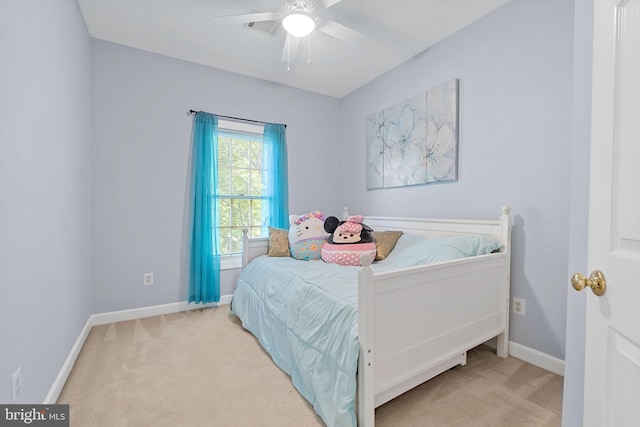 4320 Thomas Brigade Ln, Fairfax, VA 22033 - bedroom with carpet, baseboards, and ceiling fan
