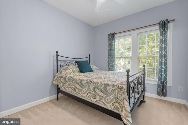 4320 Thomas Brigade Ln, Fairfax, VA 22033 - bedroom featuring carpet, baseboards, and a ceiling fan