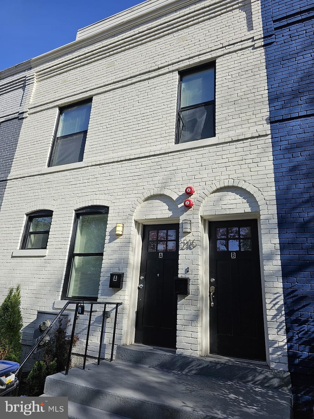 1216 Half St SW, Washington, DC 20024 - view of front facade with brick siding