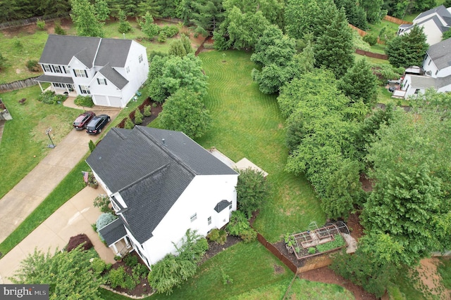 18 Basket Ct, Stafford, VA 22554 - aerial view of property and surrounding area