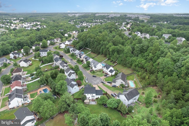 18 Basket Ct, Stafford, VA 22554 - aerial overview of property's location with nearby suburban area