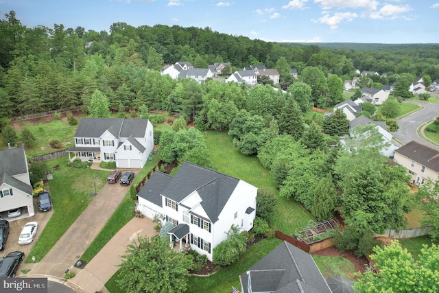 18 Basket Ct, Stafford, VA 22554 - aerial view of residential area featuring a forest