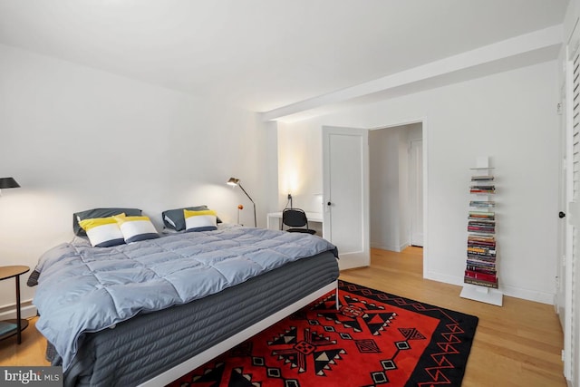 3503 Martha Custis Dr, Alexandria, VA 22302 - bedroom with wood finished floors and baseboards