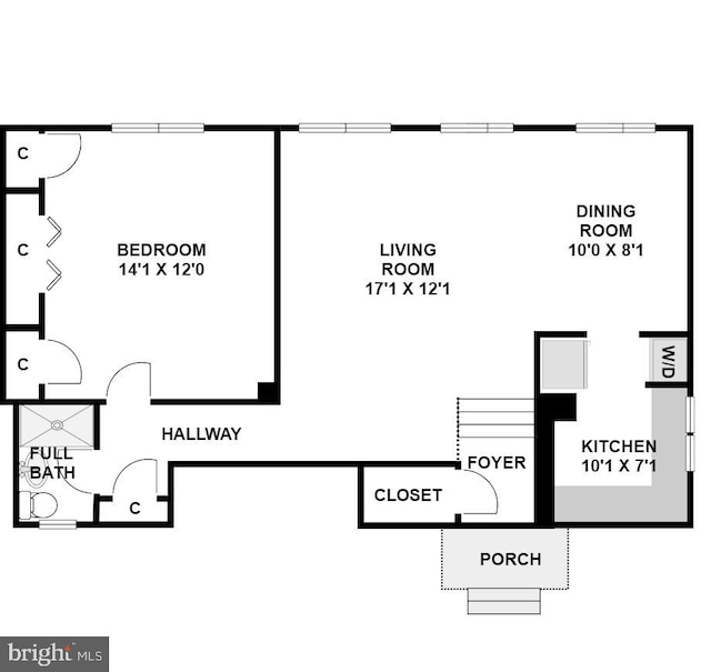 3503 Martha Custis Dr, Alexandria, VA 22302 - floor plan / room layout