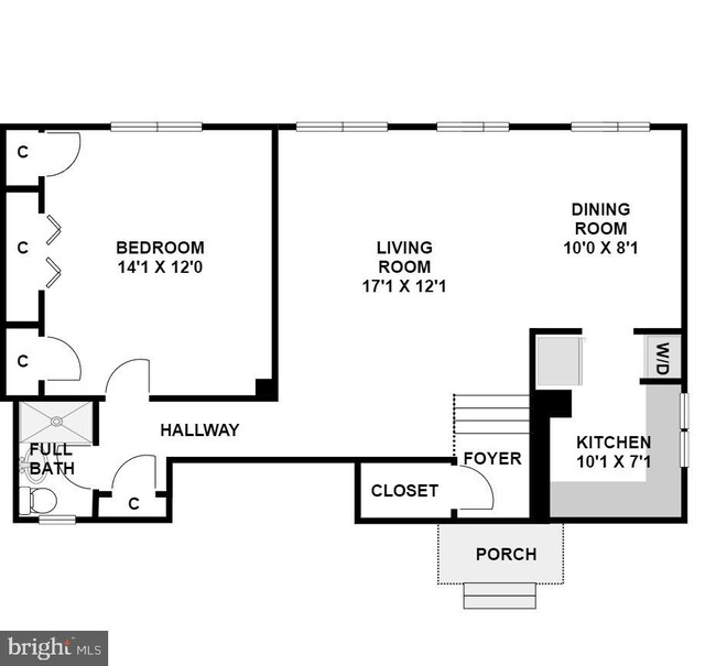 3503 Martha Custis Dr, Alexandria, VA 22302 - floor plan / room layout
