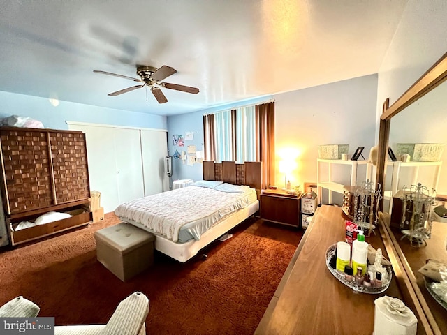 9939 Wingtip Rd, Philadelphia, PA 19115 - bedroom featuring a closet and a ceiling fan