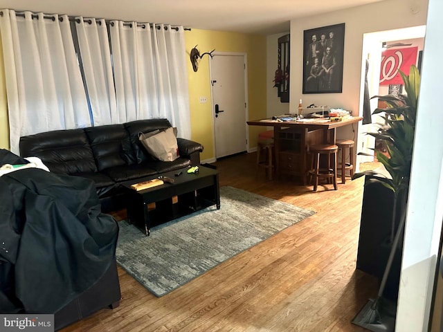 126 Cherry St, Dover, DE 19904 - living room with wood finished floors