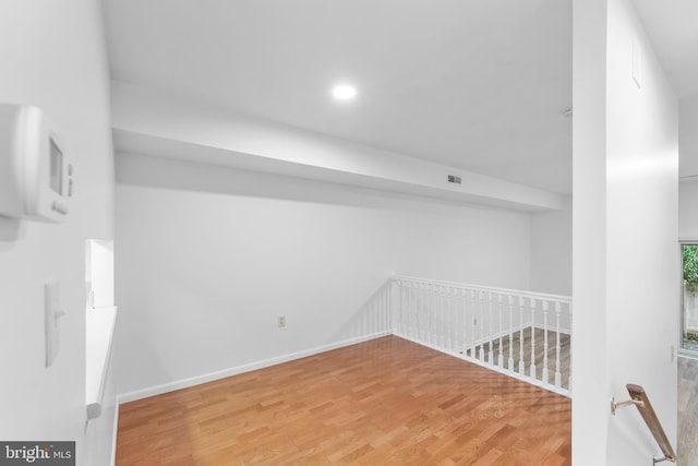 24 Beechtree Ln, Mountville, PA 17554 - below grade area with wood finished floors and baseboards