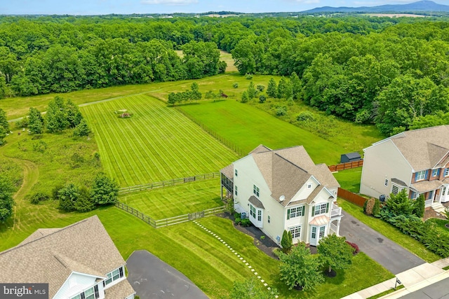 43268 Heavenly Cir, Leesburg, VA 20176 - drone / aerial view of a forest