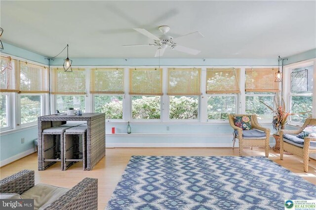 113 S Fairview St, Macungie, PA 18062 - sunroom / solarium featuring wood finished floors