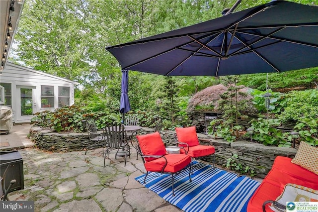 113 S Fairview St, Macungie, PA 18062 - view of patio / terrace featuring outdoor dining area
