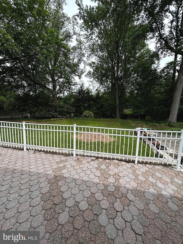 130 Bellmawr Ave, Haddon Heights, NJ 08035 - view of patio