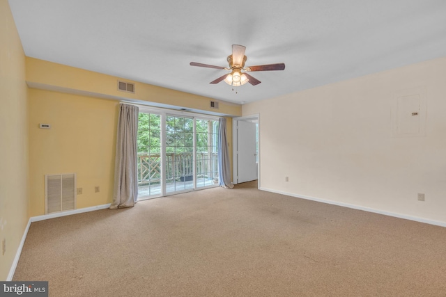 4078 Rose Bud Ct, Edinburg, VA 22824 - unfurnished room featuring carpet floors, electric panel, and baseboards