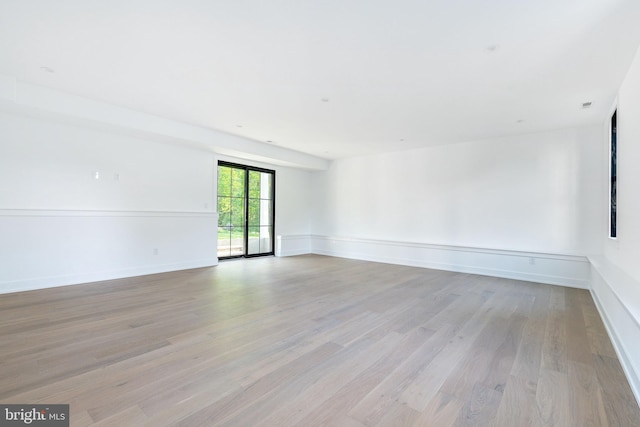 918 Ethan Allen Rd, Berwyn, PA 19312 - spare room with light wood finished floors and baseboards