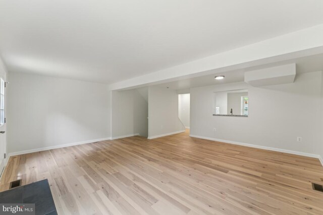 13929 Carthage Cir, Burtonsville, MD 20866 - spare room with light wood-style floors and baseboards