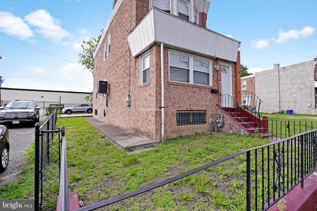 851 Carl Miller Blvd, Camden, NJ 08104 - view of property exterior featuring stone siding