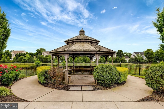 43469 Town Gate Sq, Chantilly, VA 20152 - view of community featuring a gazebo
