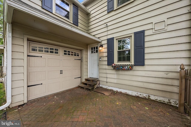 201 S Rd, Wilmington, DE 19809 - view of exterior entry featuring an attached garage