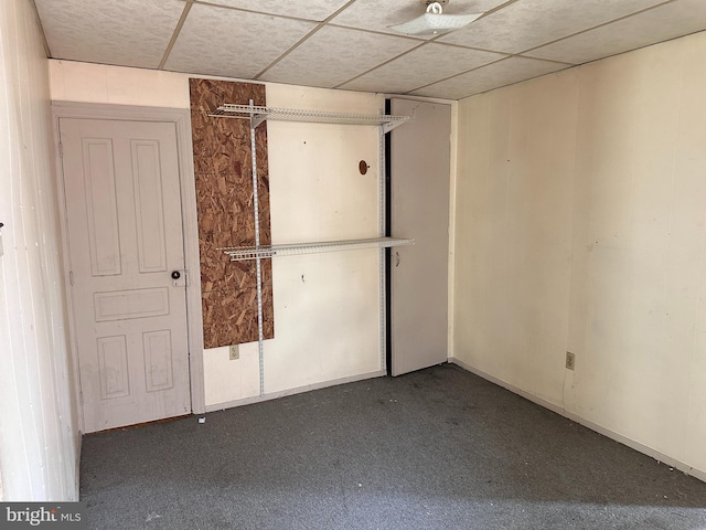 5247 Lincoln Hwy W, Thomasville, PA 17364 - unfurnished bedroom with carpet floors and a drop ceiling