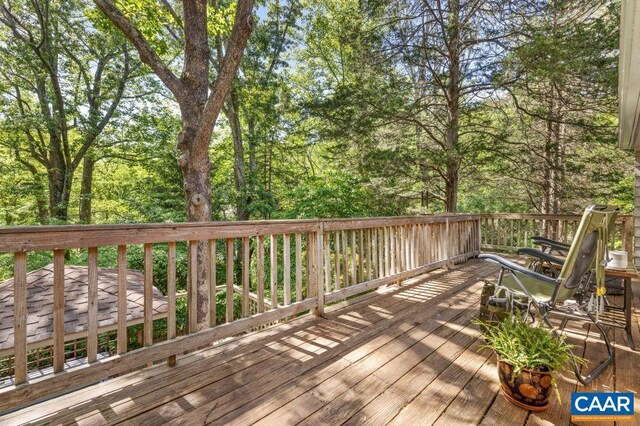 213 Turkey Ridge Rd, Charlottesville, VA 22903 - view of wooden deck