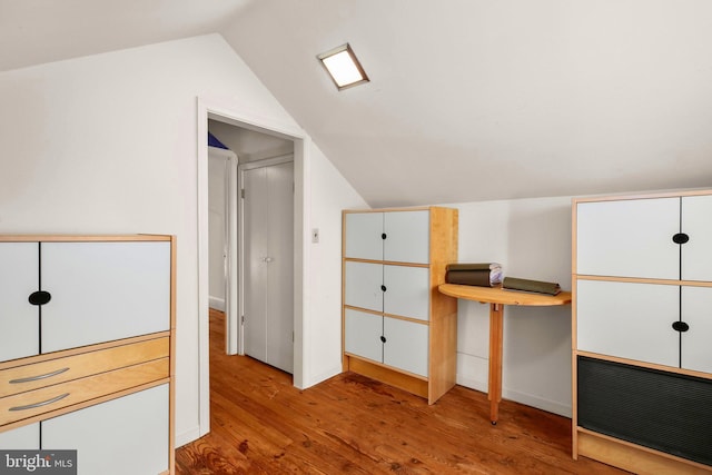 1107 Kenmore Ave, Fredericksburg, VA 22401 - additional living space featuring lofted ceiling, wood finished floors, and baseboards