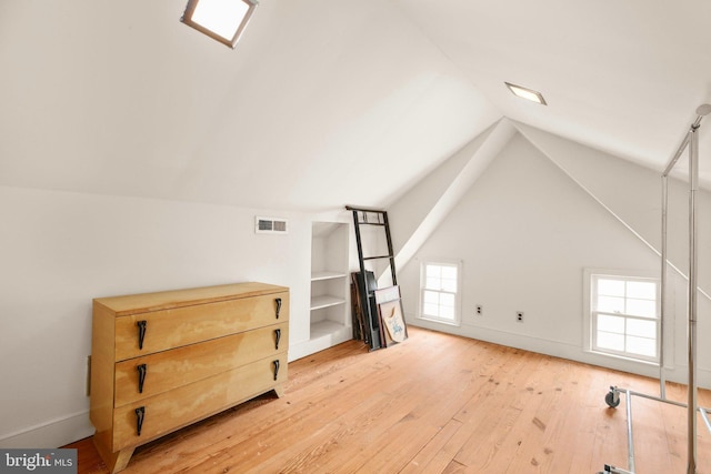 1107 Kenmore Ave, Fredericksburg, VA 22401 - bonus room with lofted ceiling, light wood finished floors, and baseboards